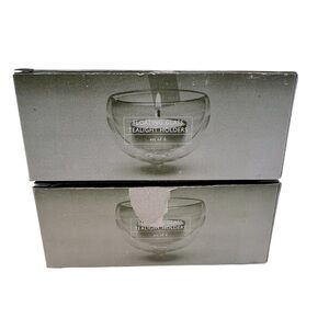 Illuminations Glass floating tea light holders - 2 boxes of 4